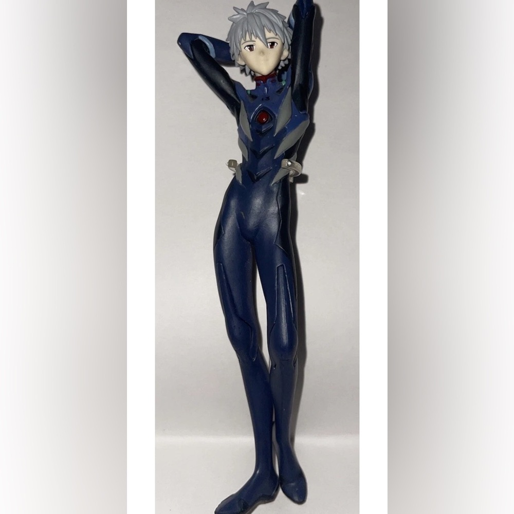 EVANGELION Kaworu Nagisa Figure Anime SEGA NO BASE STAND LOOSE FIGURE